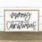 Merry Christmas 3D Framed Wall Art