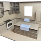 Custom Kitchen Room Box Kit