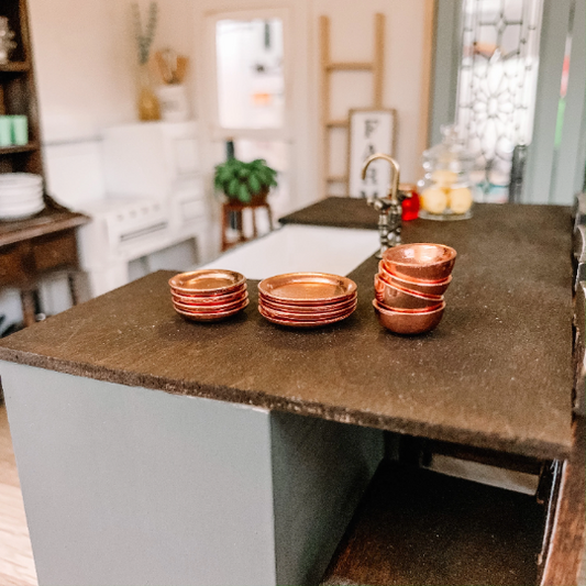 Copper Dish Set