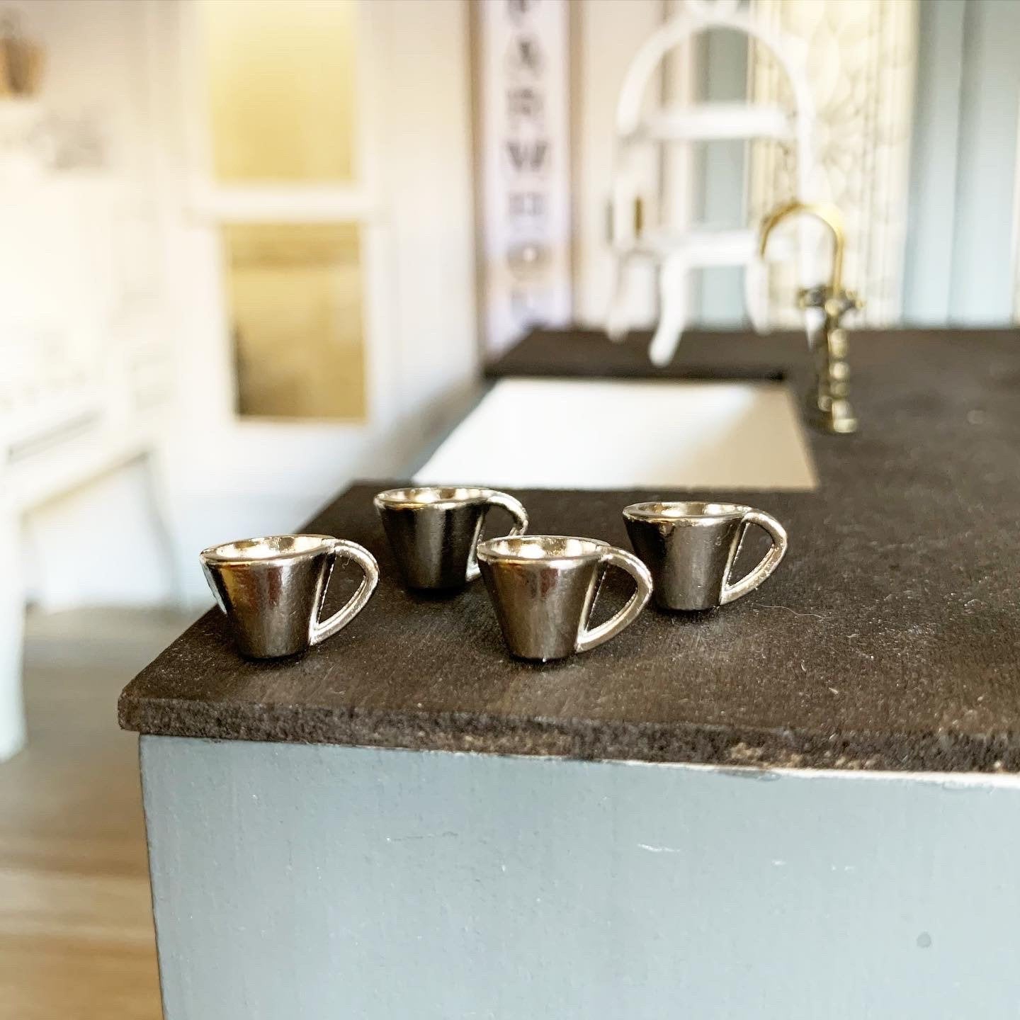 Silver Mug Set