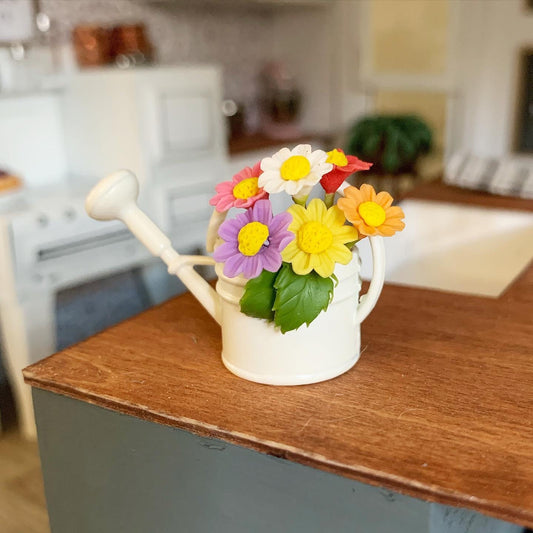 Flower Filled Watering Can