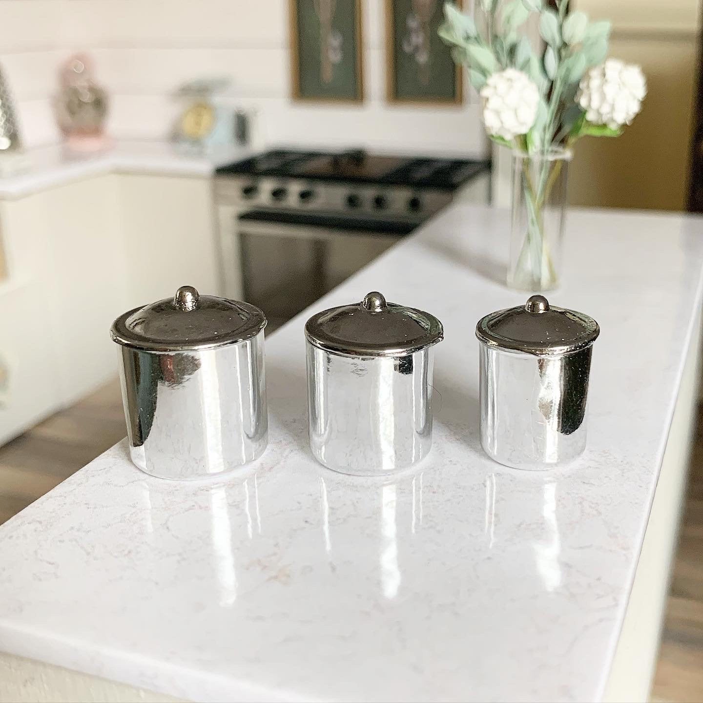 Silver Canister Set