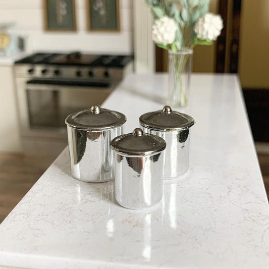 Silver Canister Set