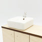 Square Sink with Faucet