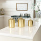Gold Canister Set