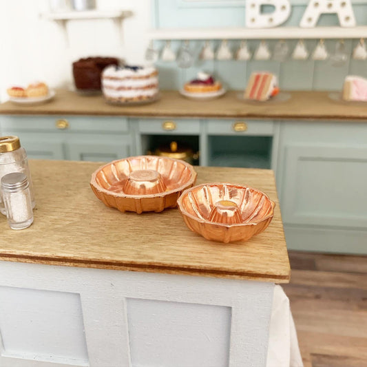 Copper Bunt Pan Set