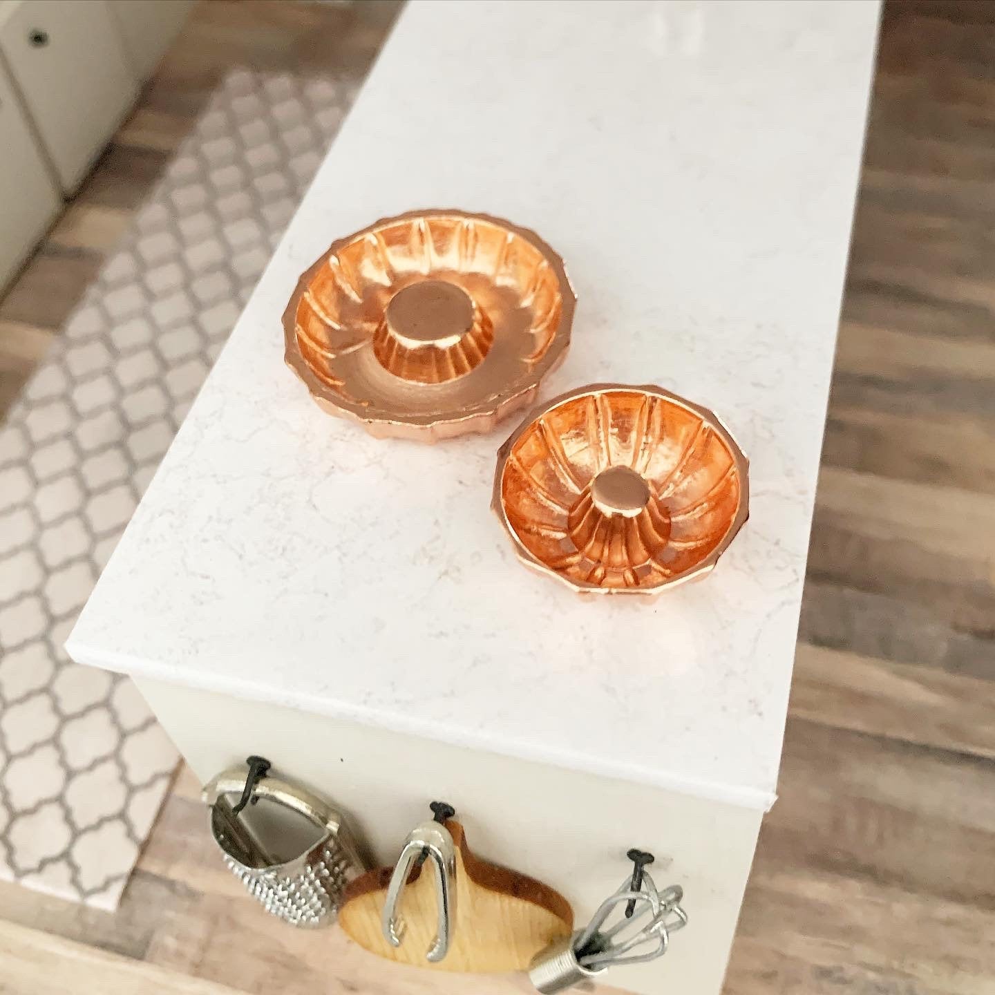 Copper Bunt Pan Set