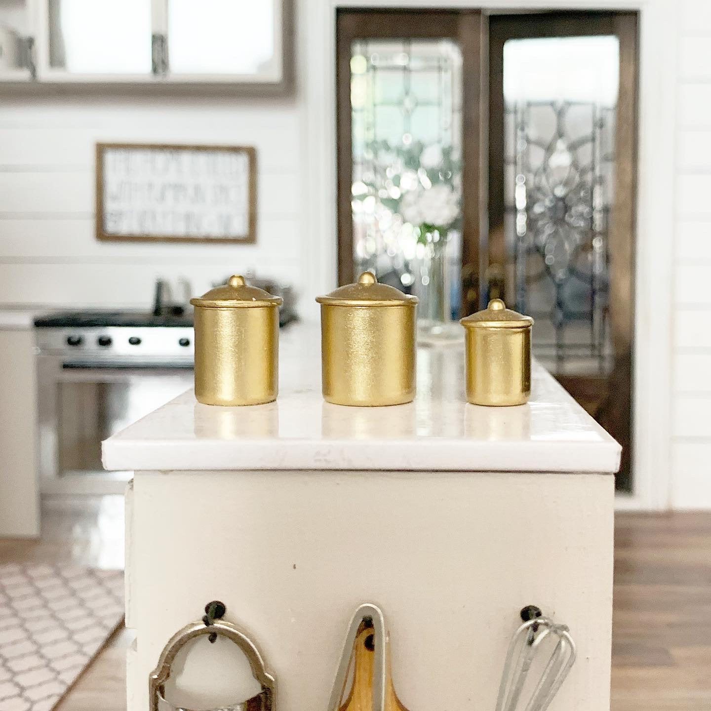 Gold Canister Set