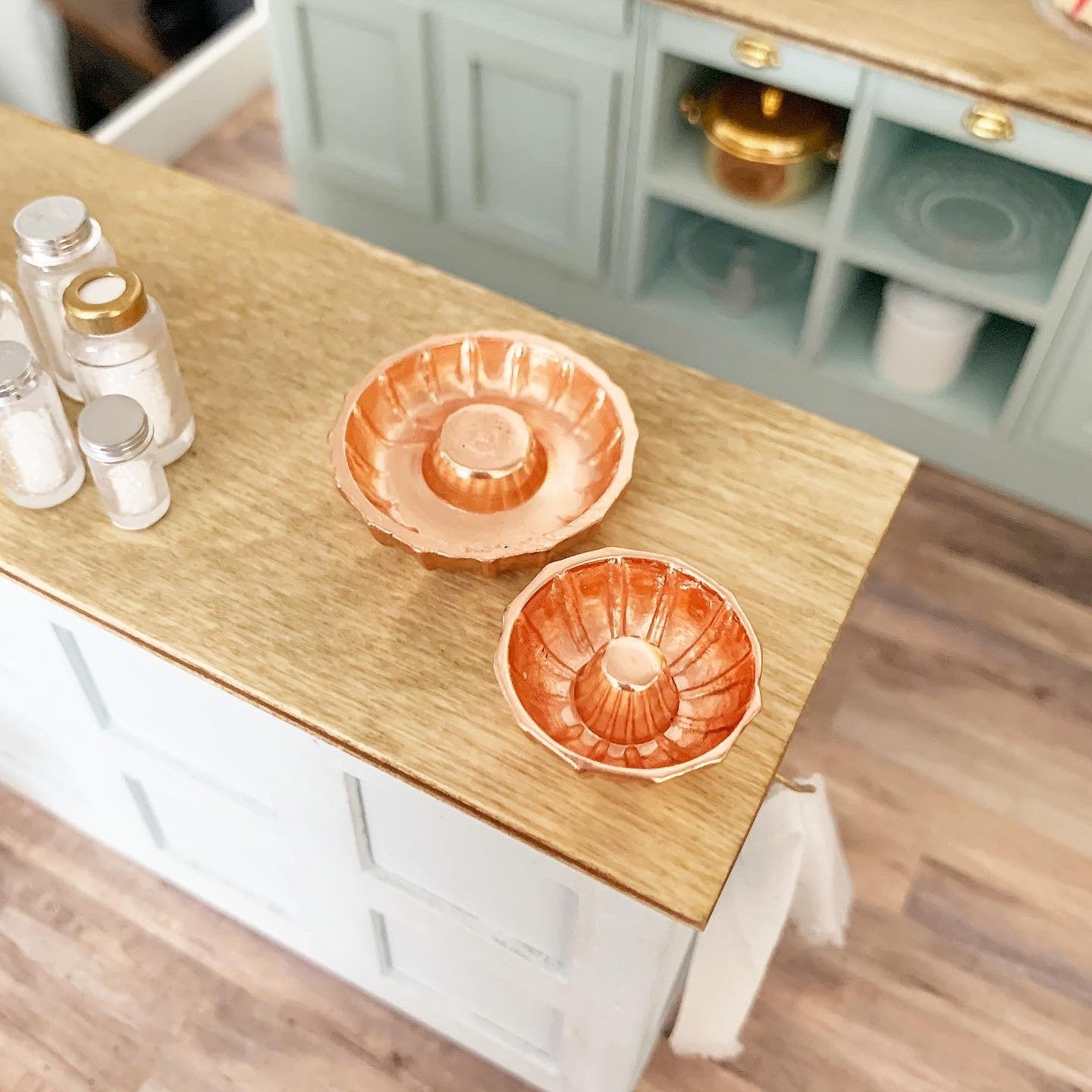 Copper Bunt Pan Set