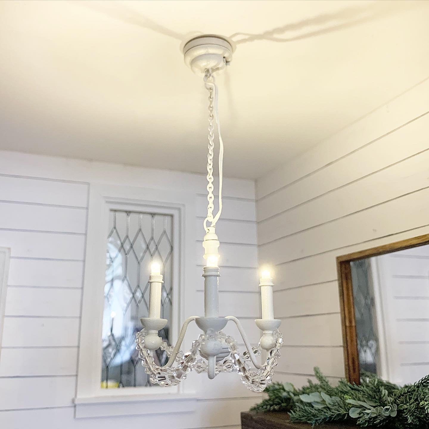 Chandelier, Battery Operated