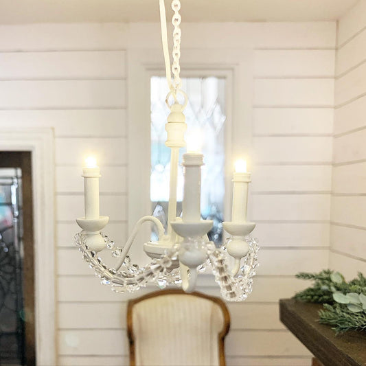 Chandelier, Battery Operated