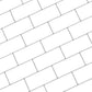White Subway Paper Tile
