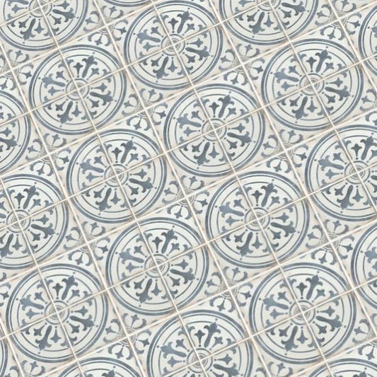 Blue and White Tile