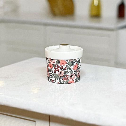 Container (Pink Floral)