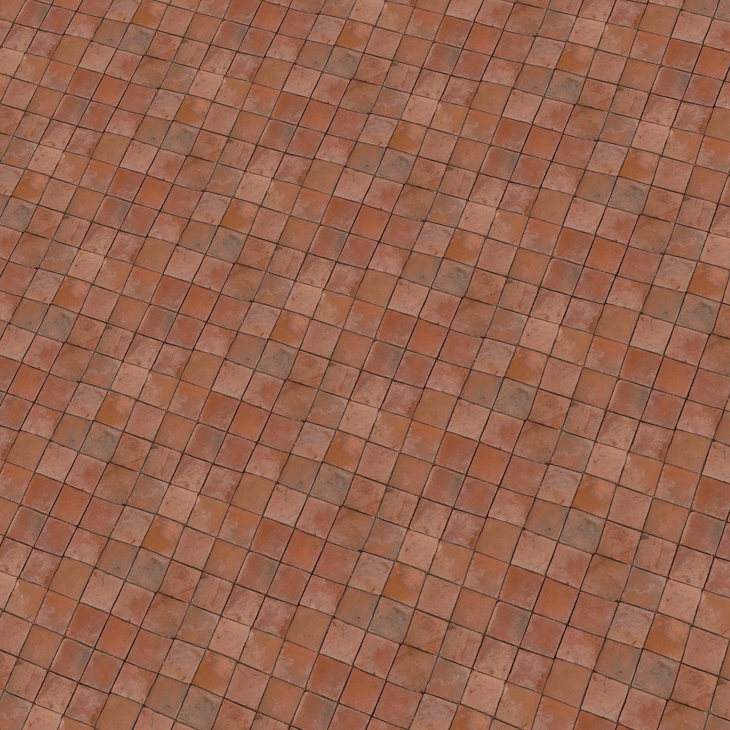 Red Paver Flooring