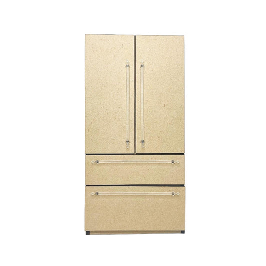 Vintage Fridge with Two Drawers