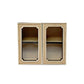 Double Upper Cabinet, French Country