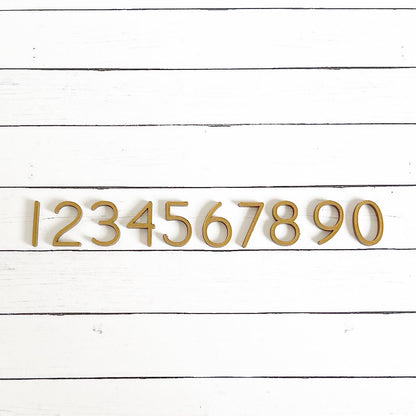 House Numbers, Modern