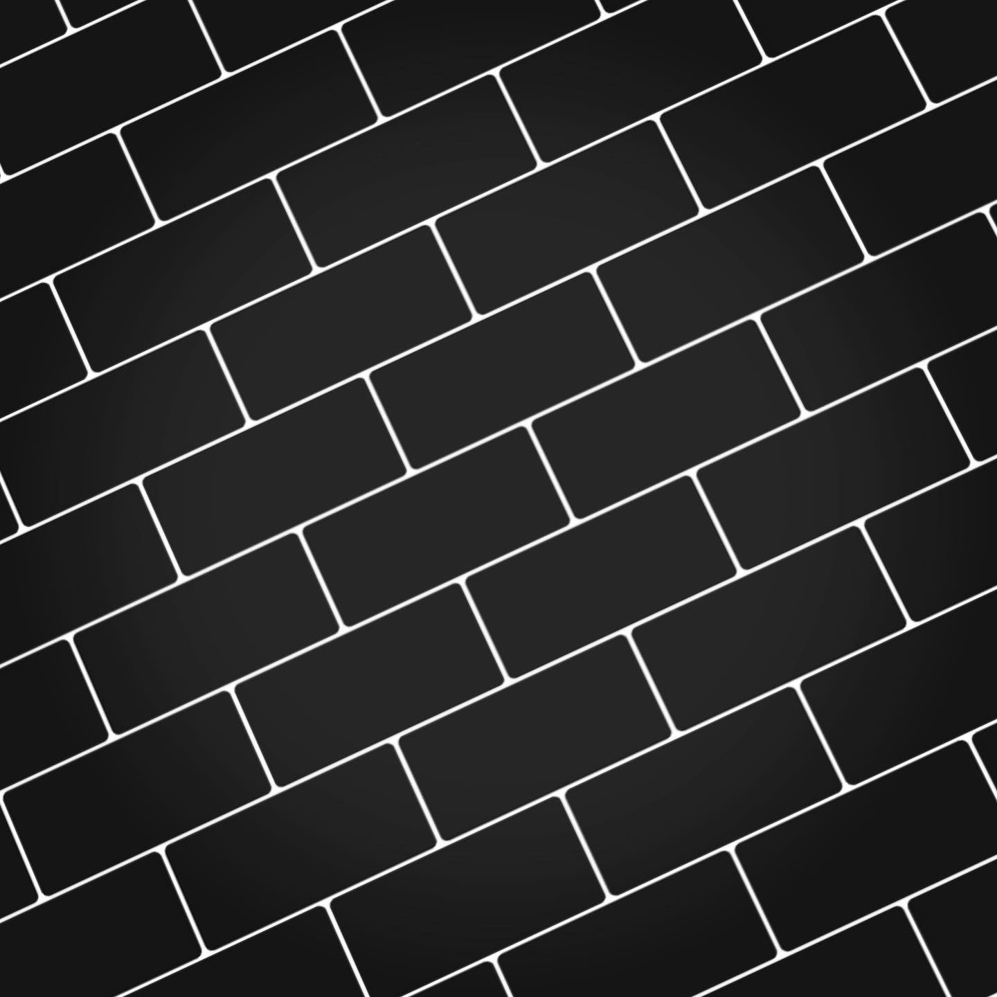 Black Subway Paper Tile