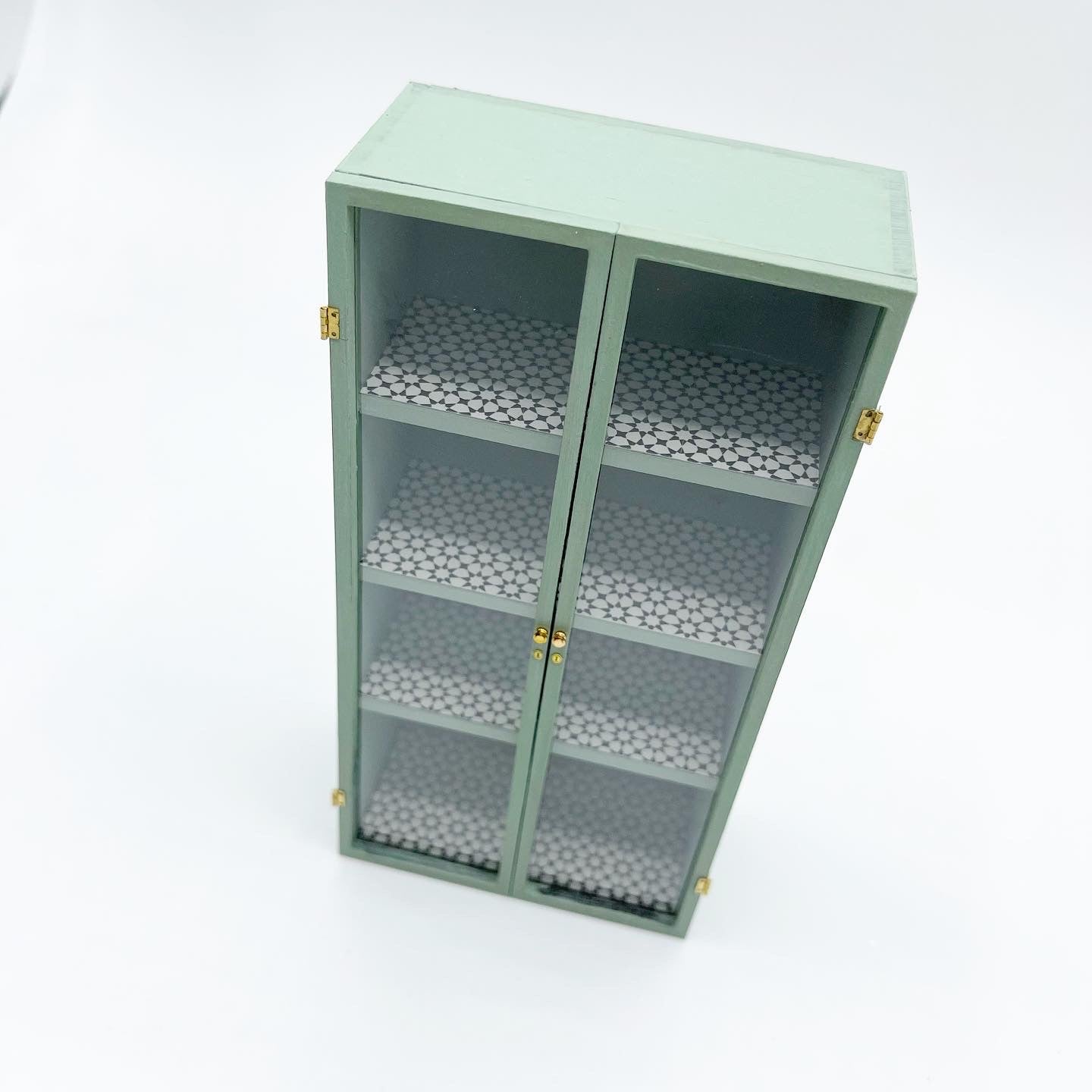 Custom Painted Cabinet