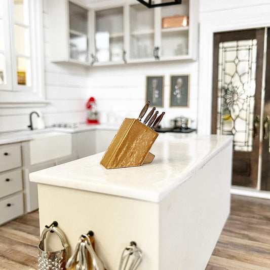 Wooden Knife Block