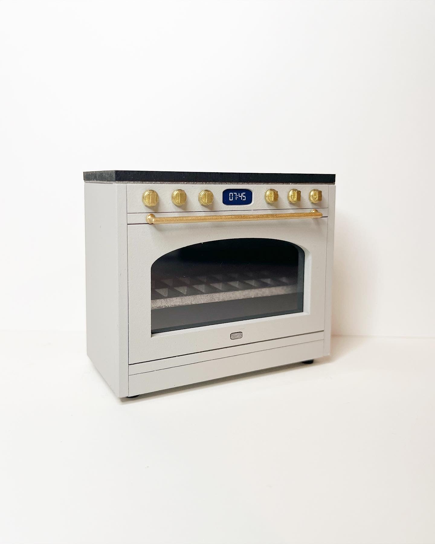Custom Painted Stove | Grey