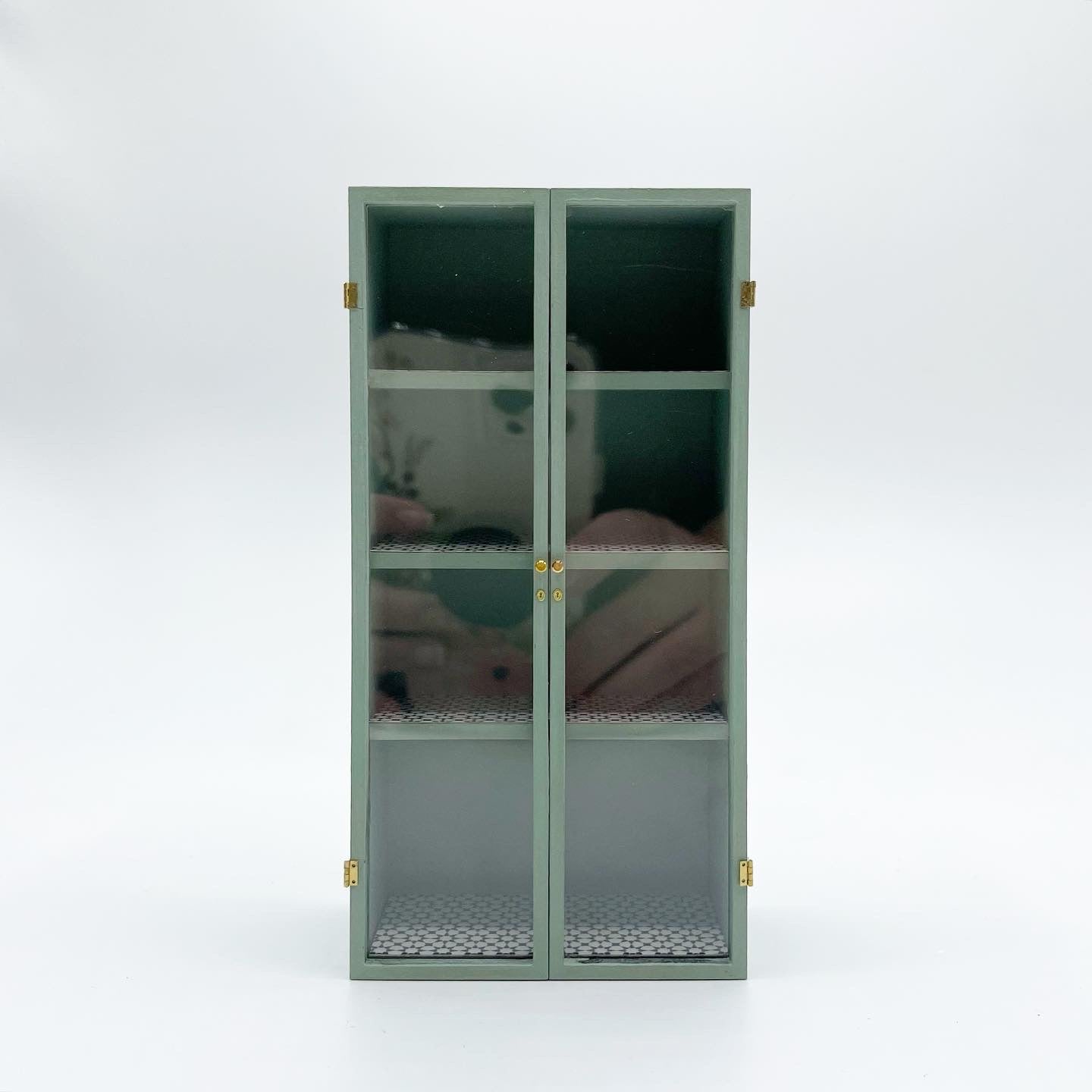 Custom Painted Cabinet