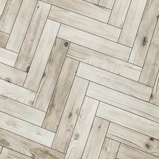 Grey Herringbone Wood Paper Flooring