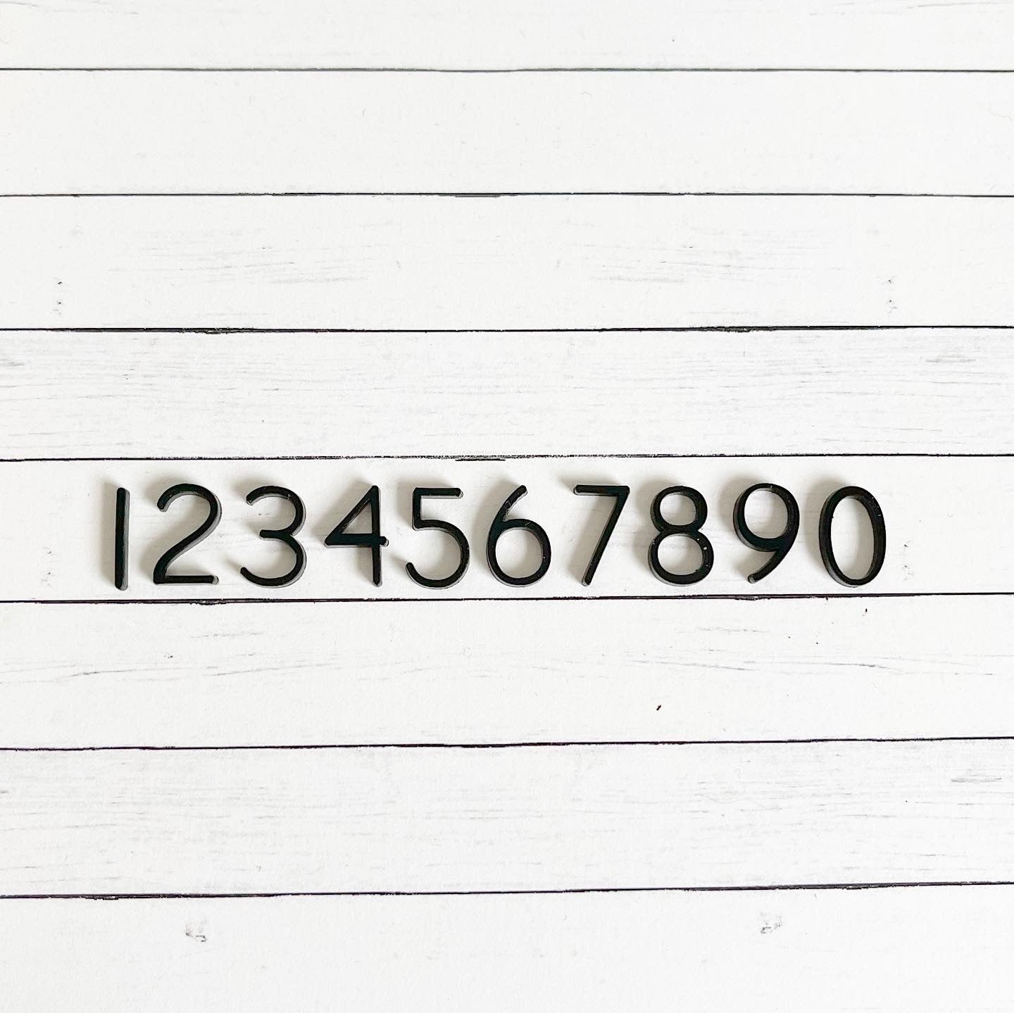 House Numbers, Modern