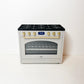 Custom Painted Stove | Grey