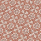 Rusty Red and Cream Paper Tile
