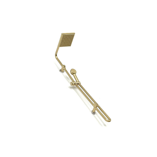 Gold Shower Head 1:24 Scale