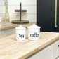Tea and Coffee Canister Set