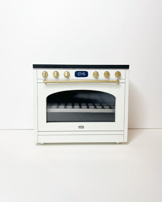 Custom Painted Stove | White