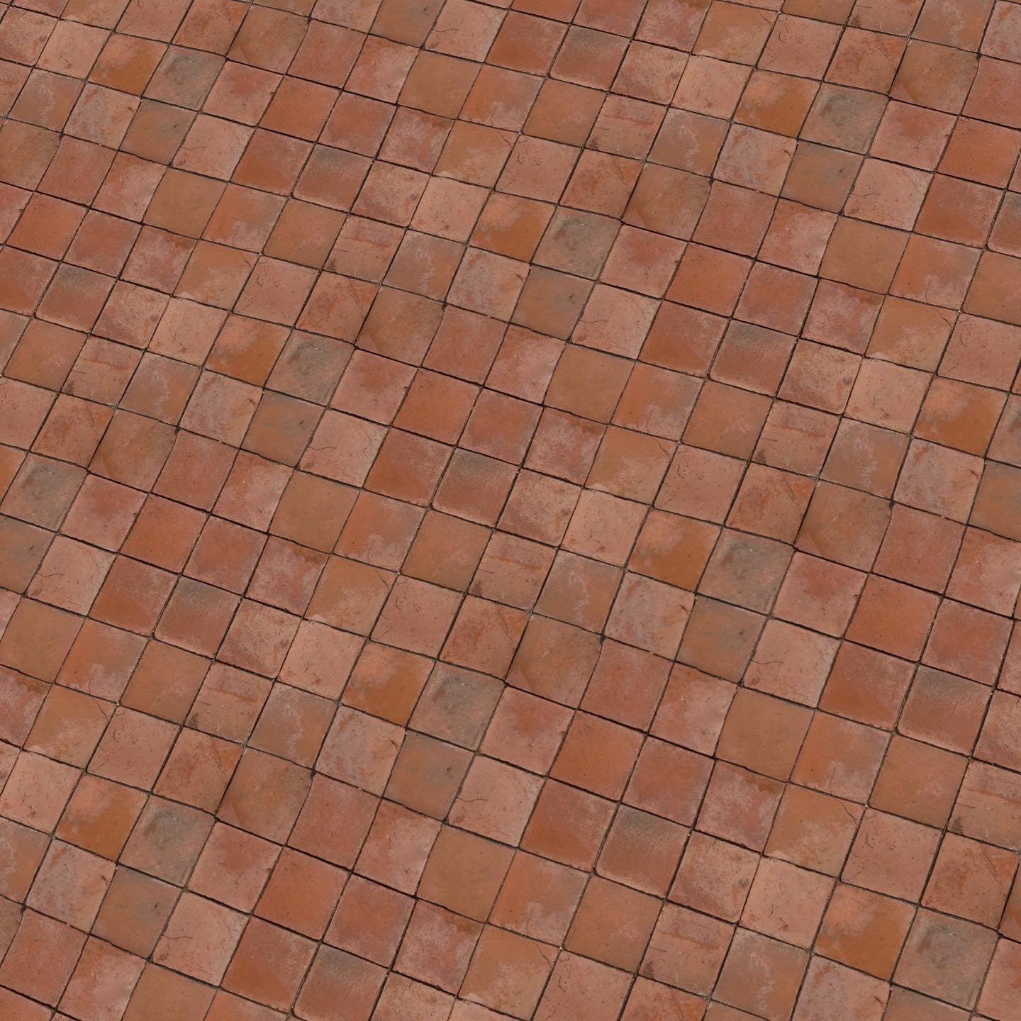 Red Paver Flooring