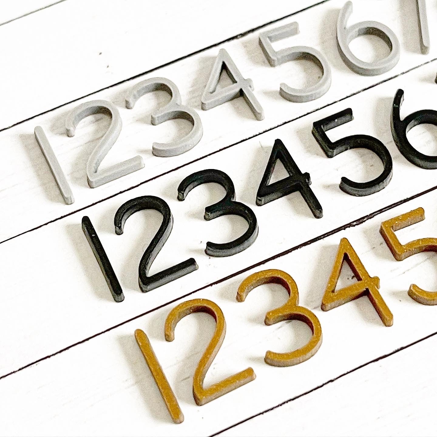 House Numbers, Modern
