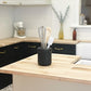 Black Utensil Holder