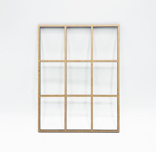 Shower Door Kit with 9 Panes