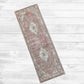 Shabby Chic Mauve Rug or Runner