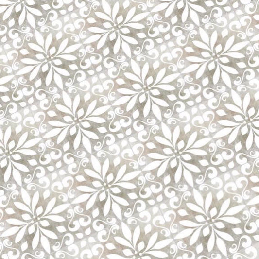 Grey and White Tile