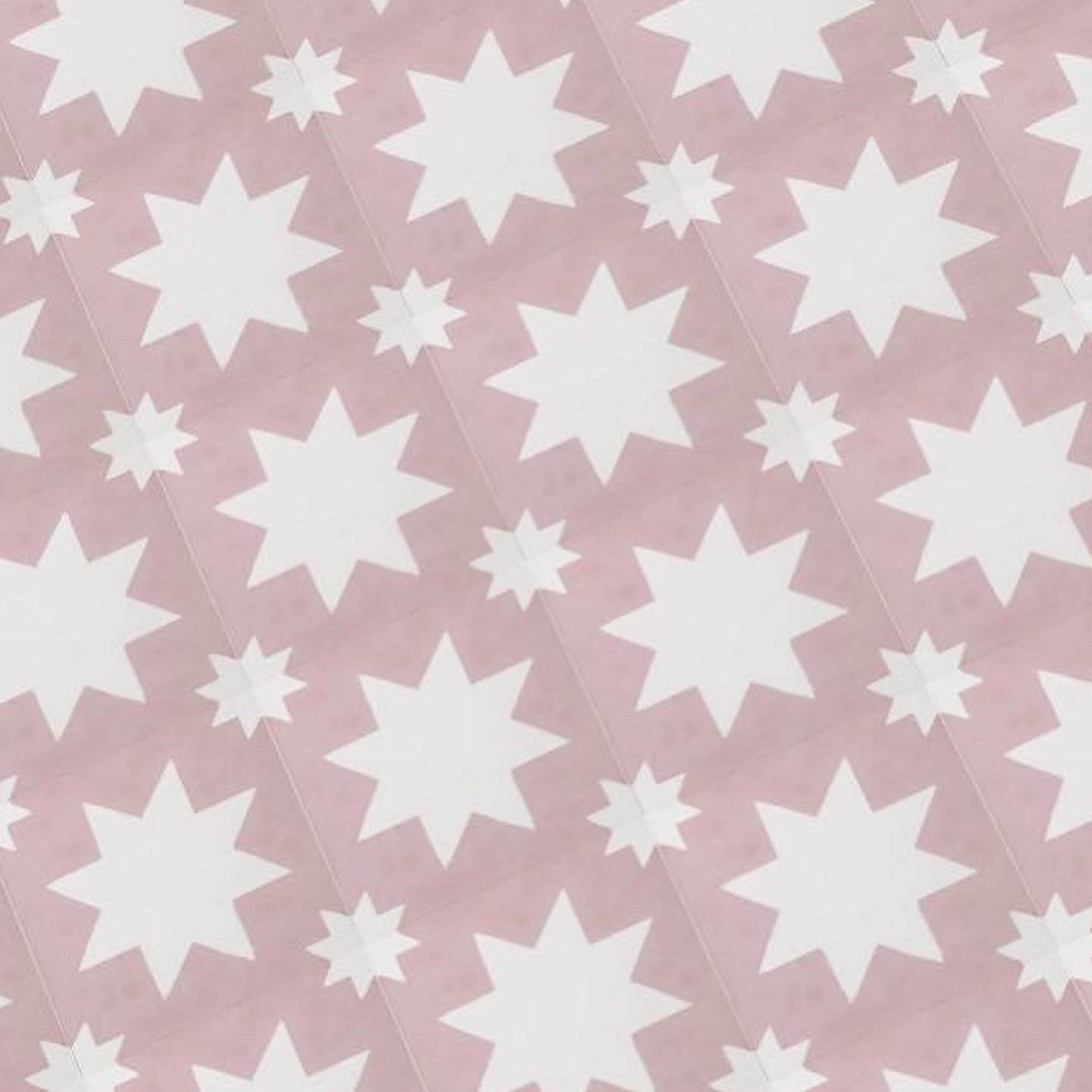 Pink and White Tile