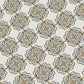 Rustic Black and Cream Paper Tile