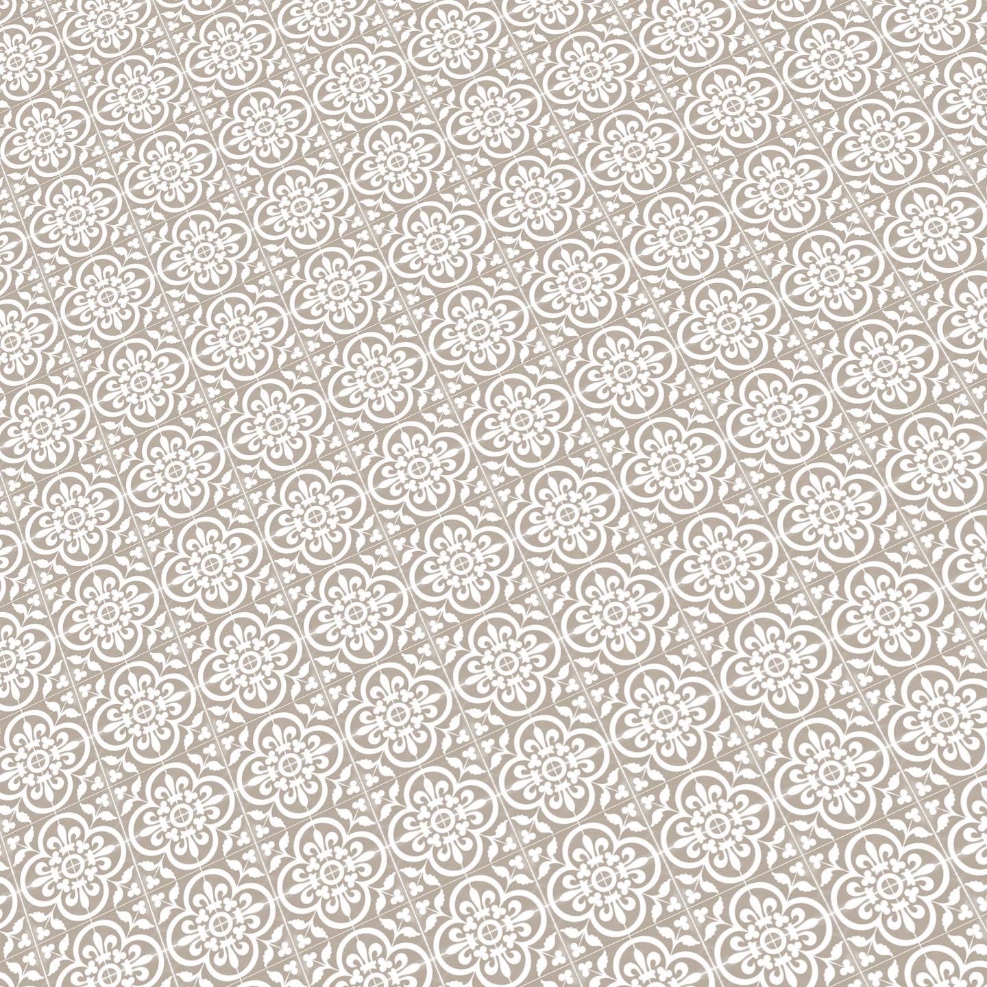 Brown and White Tile