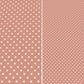 Rusty Pink and White Paper Tile