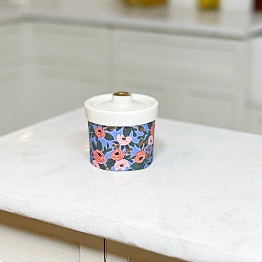 Container (Blue Floral)