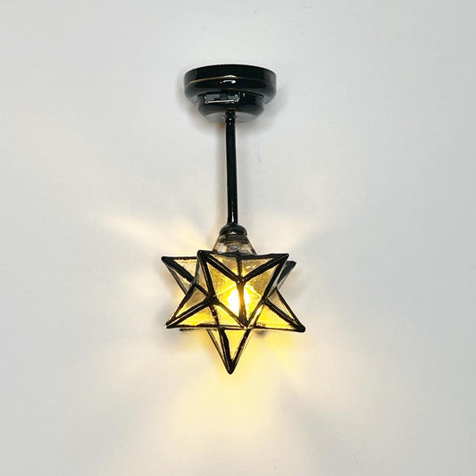 Star Pendant Light with Magnetic Base