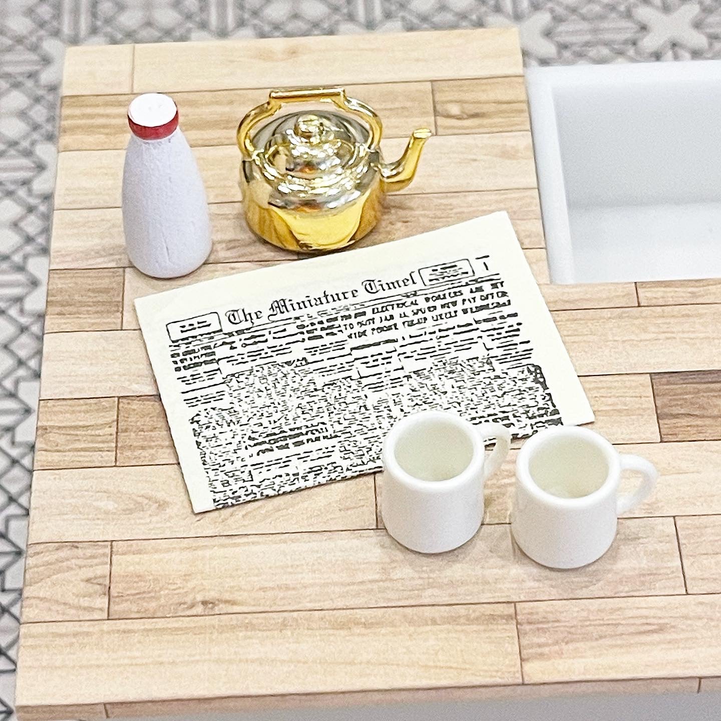 Paper and Coffee Set