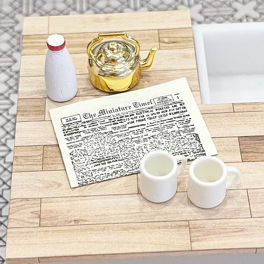 Paper and Coffee Set