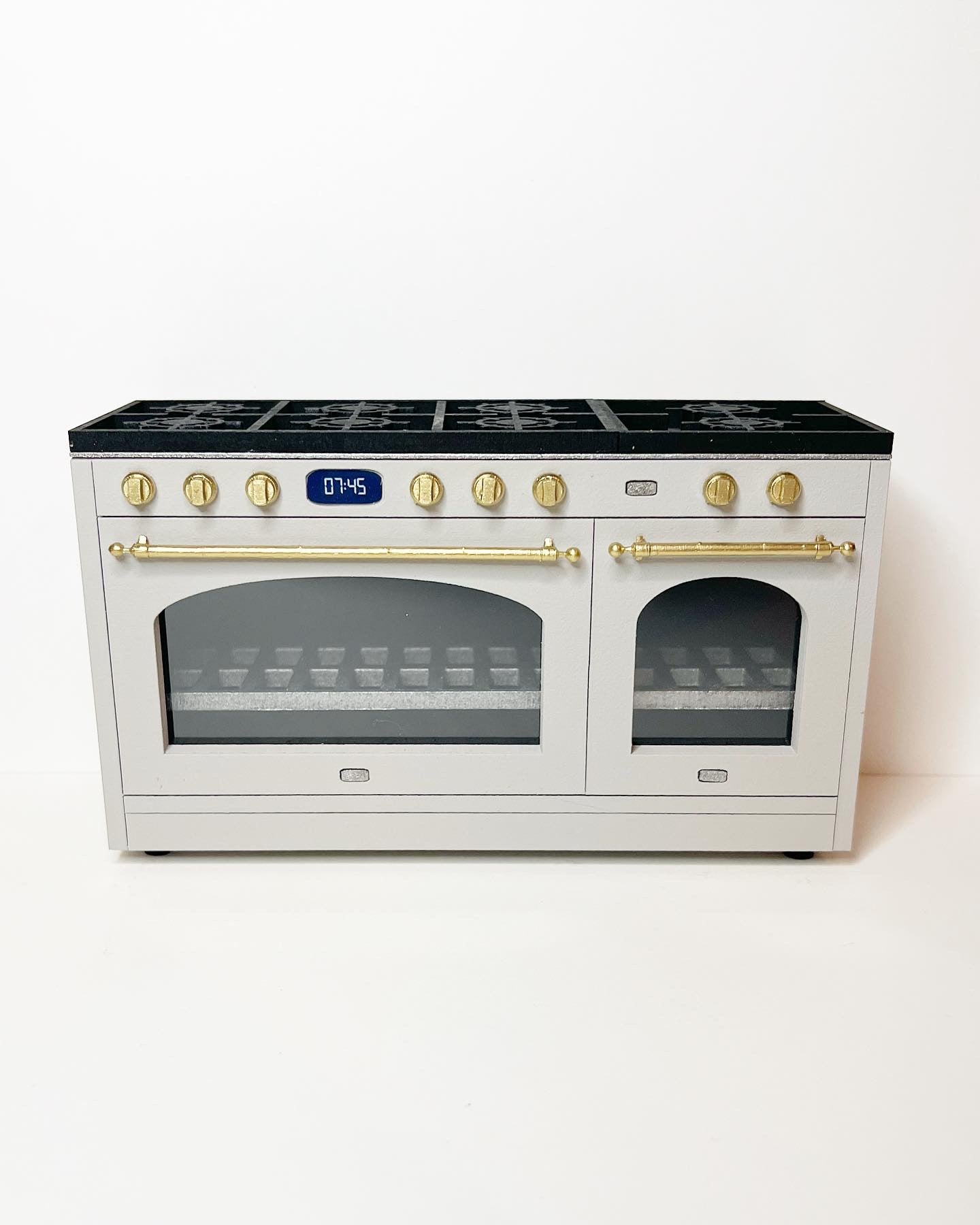 Custom Painted Stove | Grey