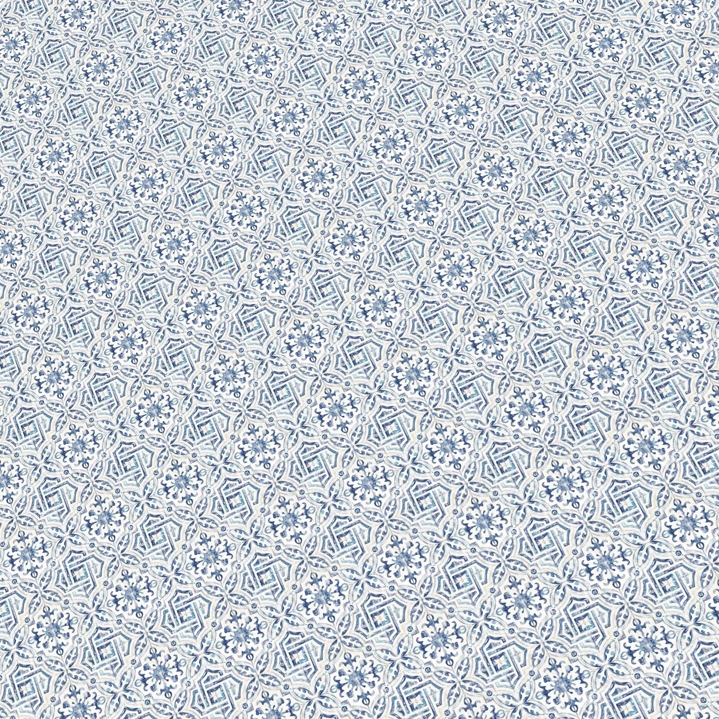 Blue and White Tile